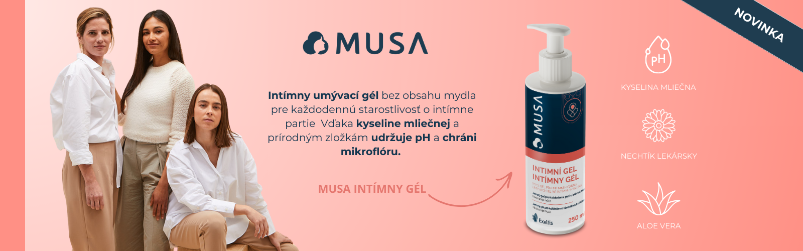 Banner MUSA INTIMNY GEL